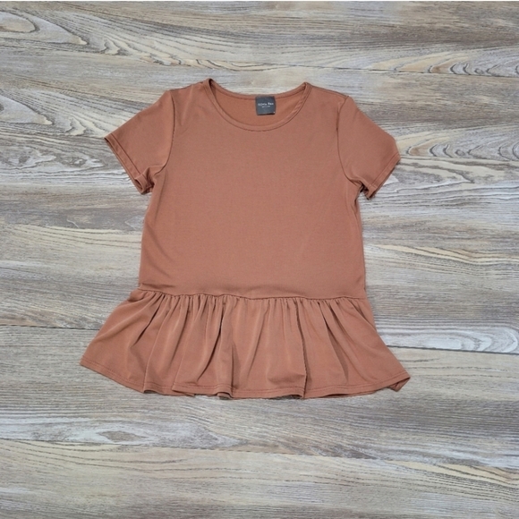 Olivia Rae blouse Size Medium pink - Picture 5 of 6